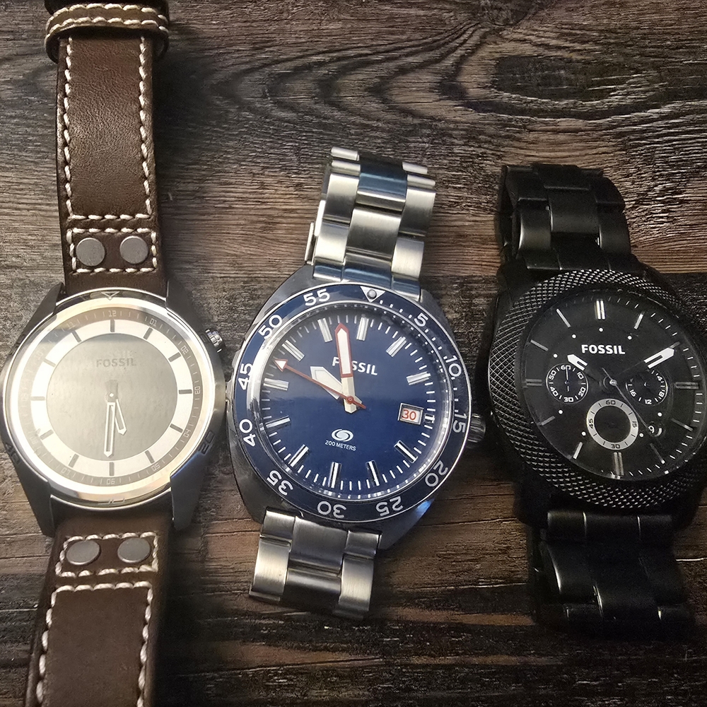 Fossil Men's Watch Lot